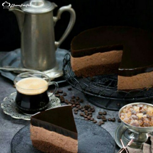 Espresso Kahve ve Çikolatalı Cheesecake.Bu Muhteşem İkili Vazgeçilmeziniz Olacak.